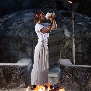 Noche Ancestral Maya el TEMAZCAL